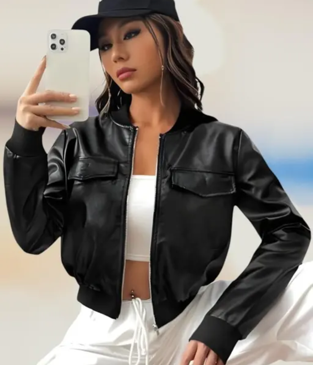 Trendy Original Women Leather Jacket