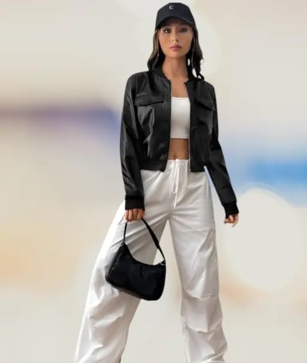 Trendy Original Women Leather Jacket